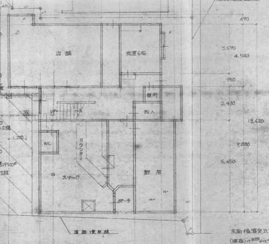 店舗間取図1F