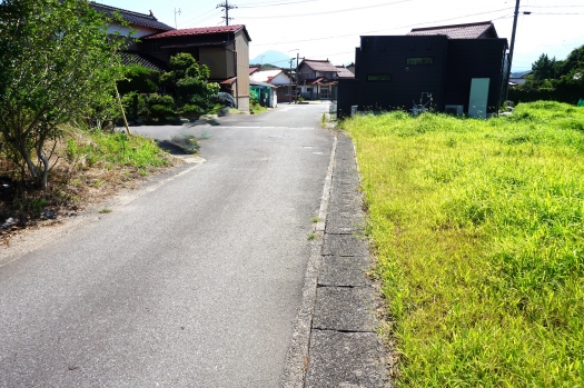 前面道路