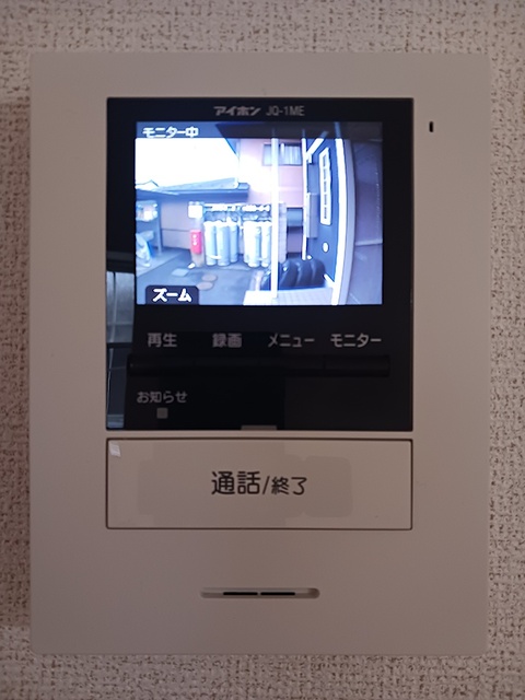 モニター付きインターホン